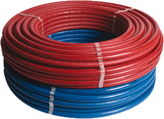 Systeembuis 16x2mm ALUP ISOL/10 50meter rood (Henco)